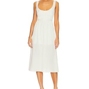 WeWoreWhat corset midi dress